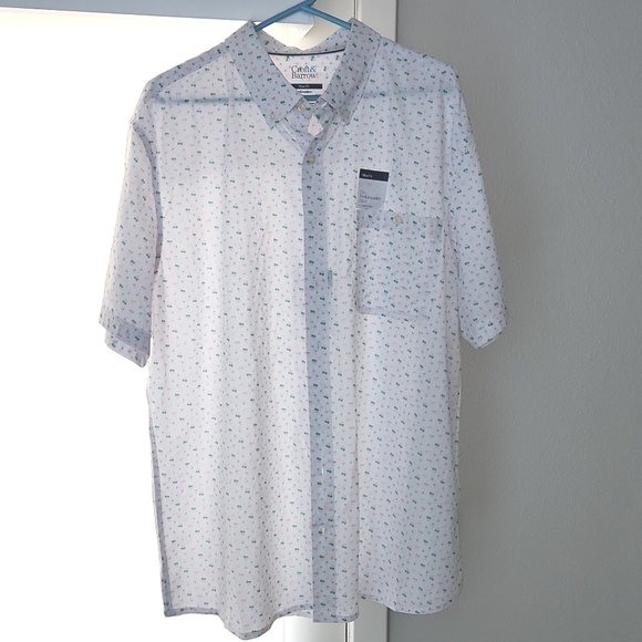 Palm Tree Croft & Barrow Performance Shirt XXL - Picture 3 of 4